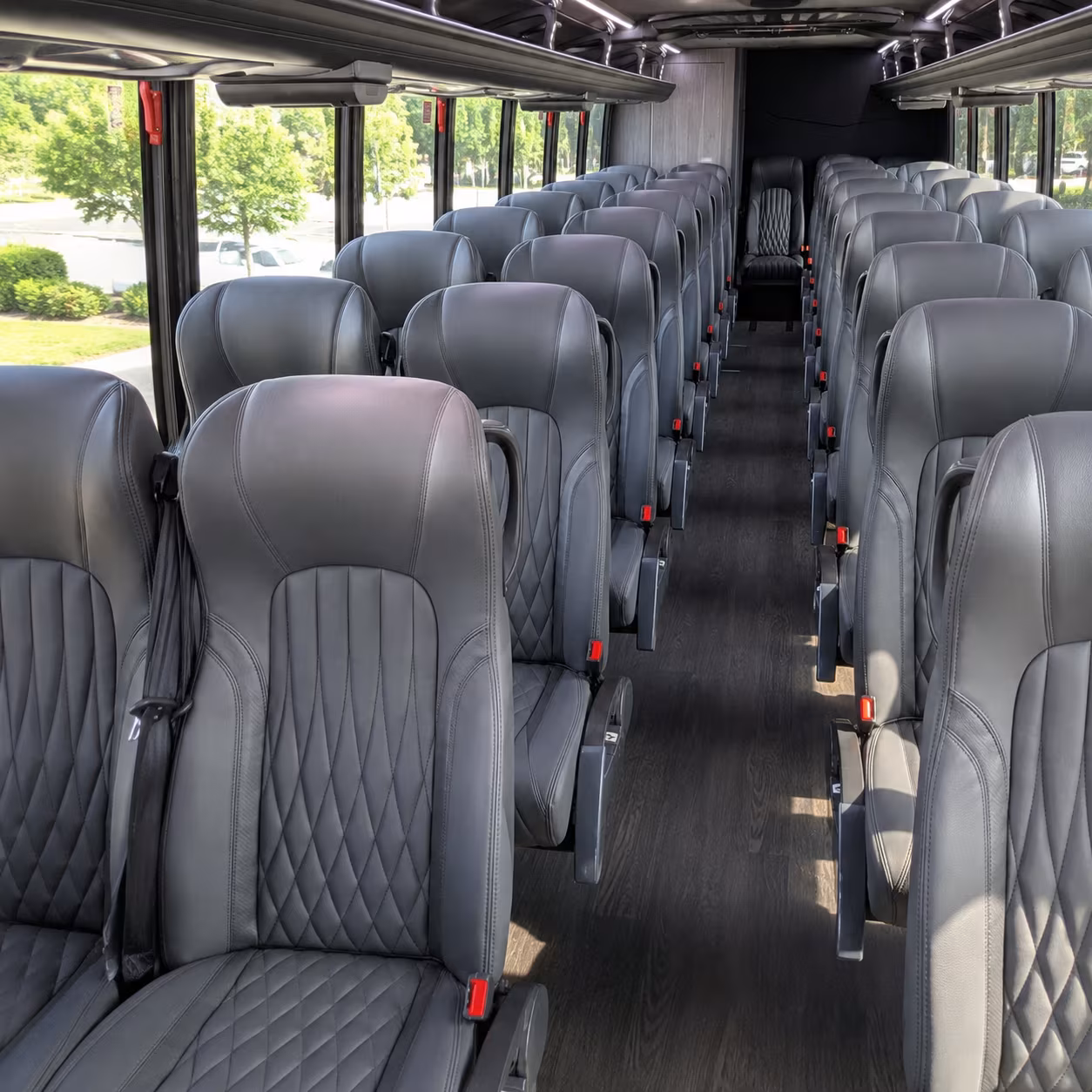 15-35 Passenger Minibus Inside