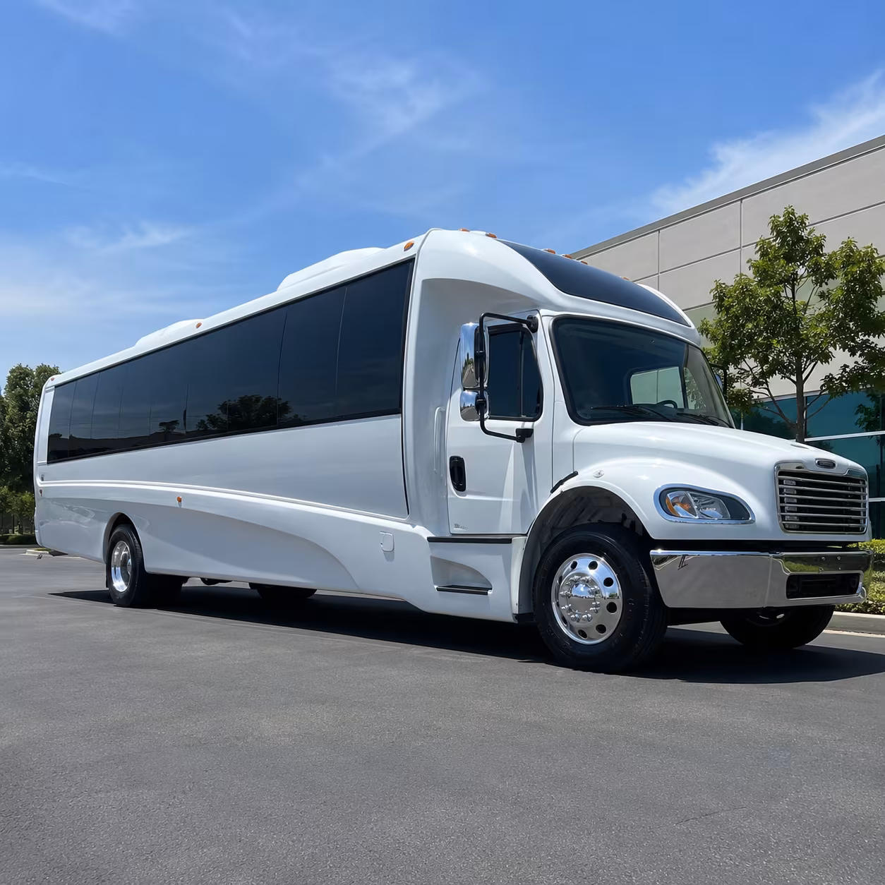 Oklahoma City Airport Shuttle & Transportation party bus exterior