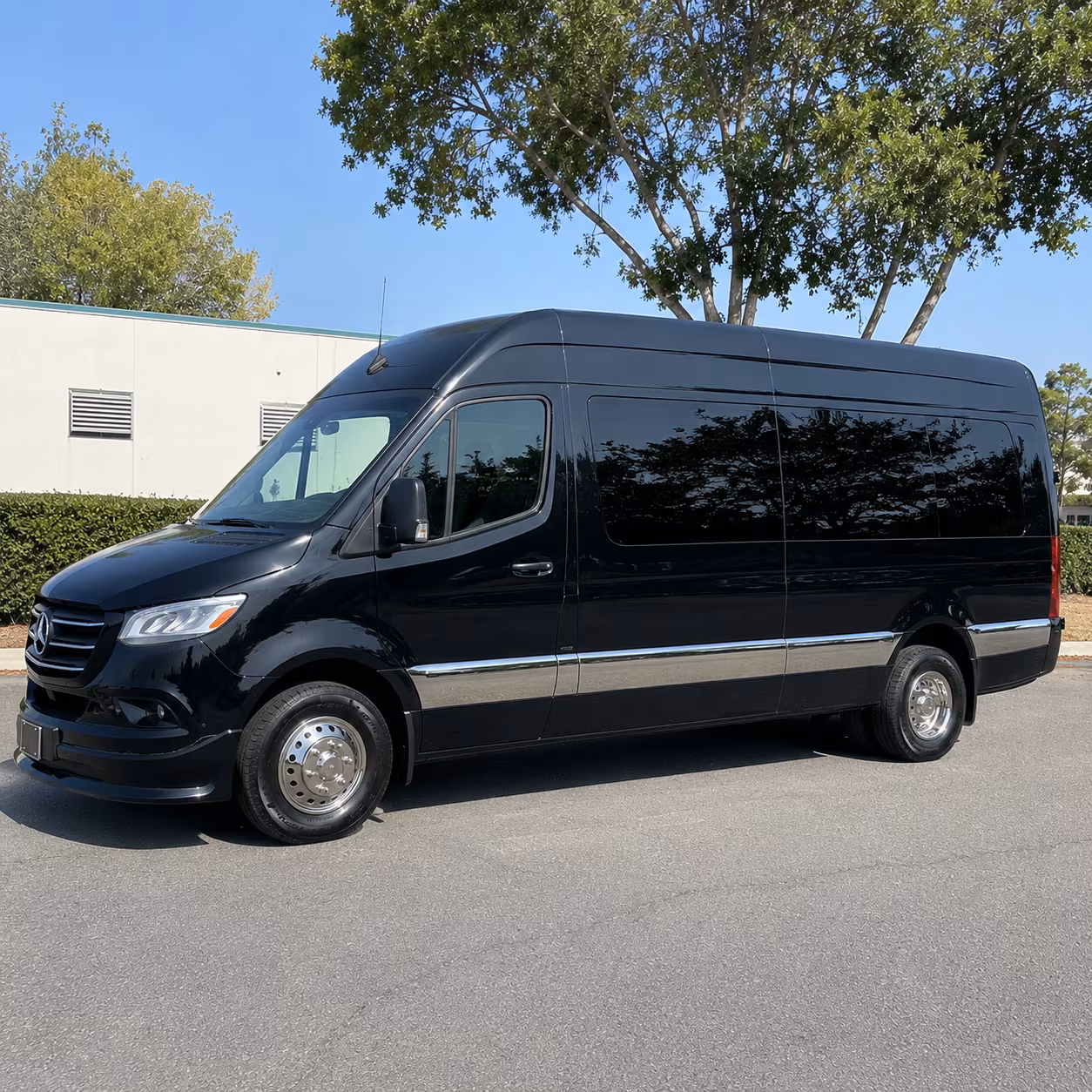 Oklahoma City Airport Shuttle & Transportation party bus exterior