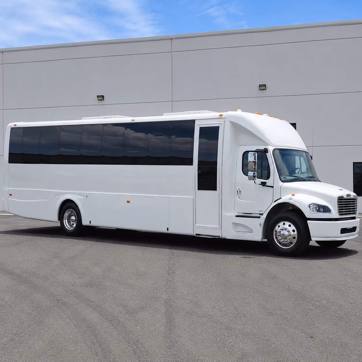 Oklahoma City Bachelor & Bachelorette Transportation party bus exterior