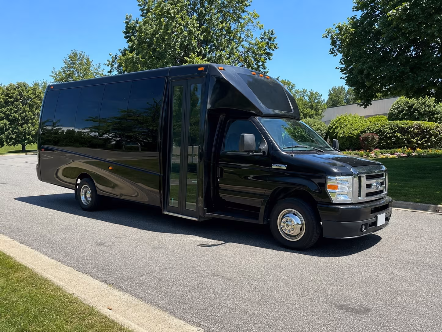 Oklahoma City Bachelor & Bachelorette Transportation party bus exterior