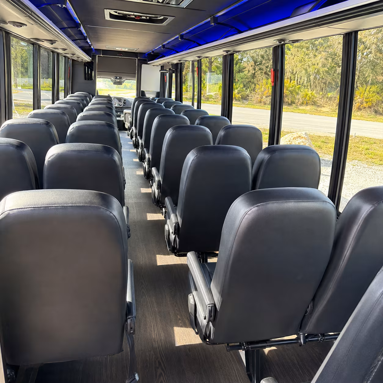 Oklahoma City Corporate Transportation party bus exterior