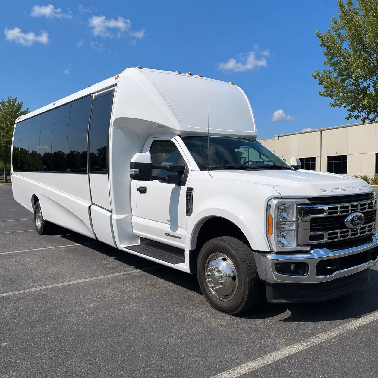 Oklahoma City Corporate Transportation party bus exterior