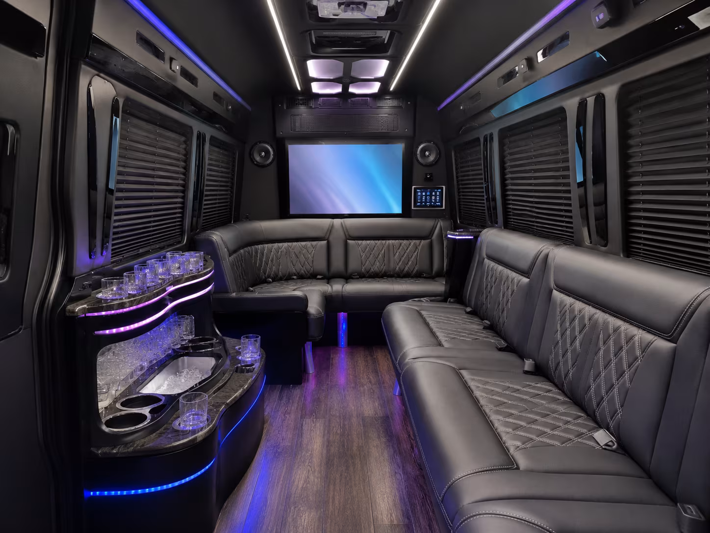 Oklahoma City Corporate Transportation party bus exterior