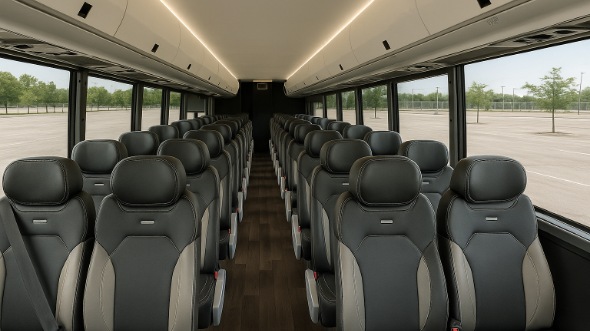 20 Passenger Minibus Interior