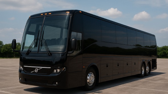 Exterior of Charter Bus Company Stillwater's 50 Passenger Party Bus in Stillwater